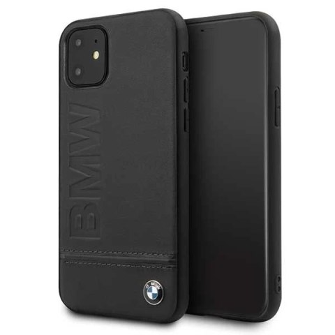 Etui hardcase BMW BMHCN61LLSB do iPhone 11 6,1" / XR czarny/black Signature
