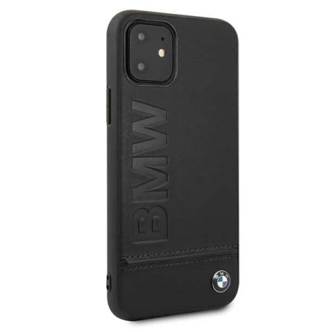 Etui hardcase BMW BMHCN61LLSB do iPhone 11 6,1" / XR czarny/black Signature