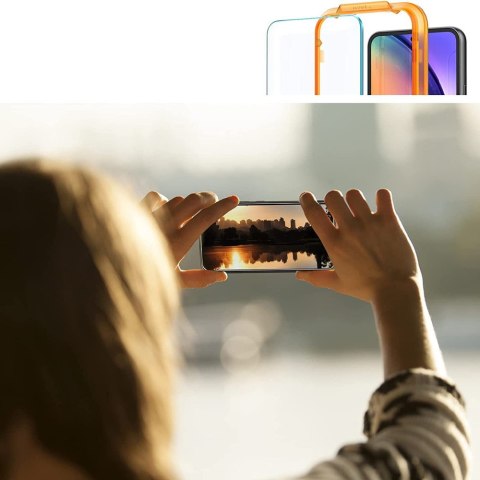 Szkło Hartowane Spigen Alm Glas.TR 2-Pack do Samsung Galaxy A54 5G Clear