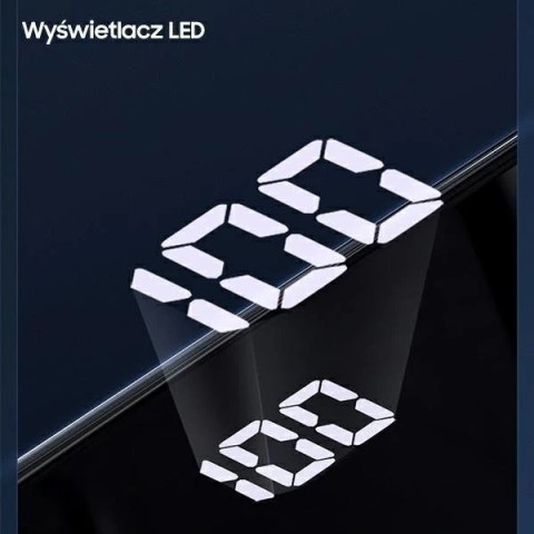 USAMS Mini Powerbank PB61 10000mAh LED + Cables USB-C/Lightning/MicroUSB czarny/black 10KCD16901 (US-CD169)