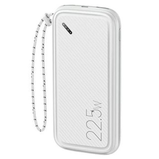 USAMS Powerbank PB56 10000mAh 22.5W 2xQC3.0+PD Fast Charge biały/white 10KCD15102 (US-CD151)