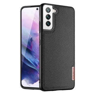 Dux Ducis Fino etui pokrowiec pokryty nylonowym materiałem Samsung Galaxy S22 czarny