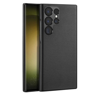 Dux Ducis Grit etui Samsung Galaxy S23 Ultra elegancki pokrowiec ze sztucznej skóry MagSafe czarne