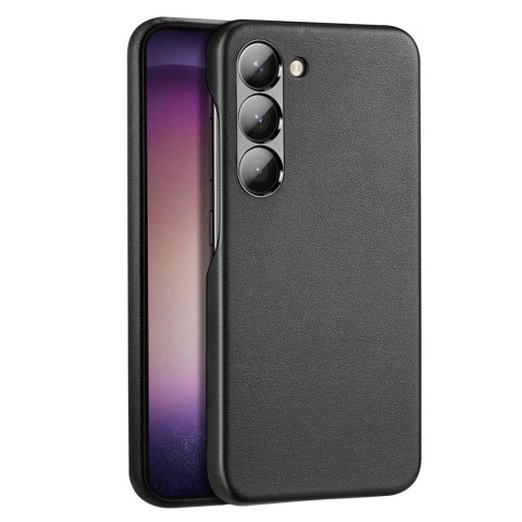 Dux Ducis Grit etui Samsung Galaxy S23+ elegancki pokrowiec ze sztucznej skóry MagSafe czarne