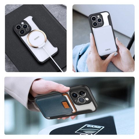 Dux Ducis Skin X Pro etui iPhone 14 Pro magnetyczny pokrowiec MagSafe z klapką czarny