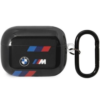 Etui BMW BMAP222SOTK do AirPods Pro 2 gen cover czarny/black Tricolor Stripes