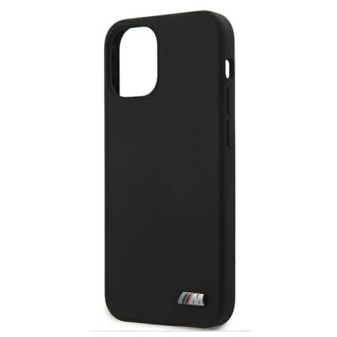 Etui BMW BMHCP12SMSILBK do iPhone 12 mini 5,4" hardcase Silicone M Collection