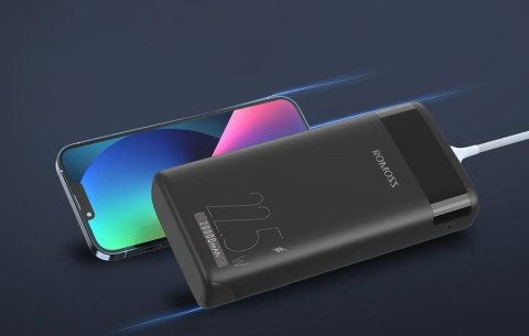 Powerbank Romoss Ares 20PF, PD 22.5W, 20000mAh (czarny)