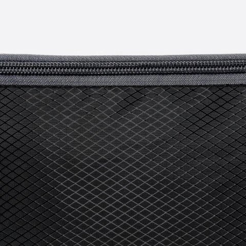 Saszetka Pas do biegania nerka na etui na telefon z wyjściem na słuchawki czarny