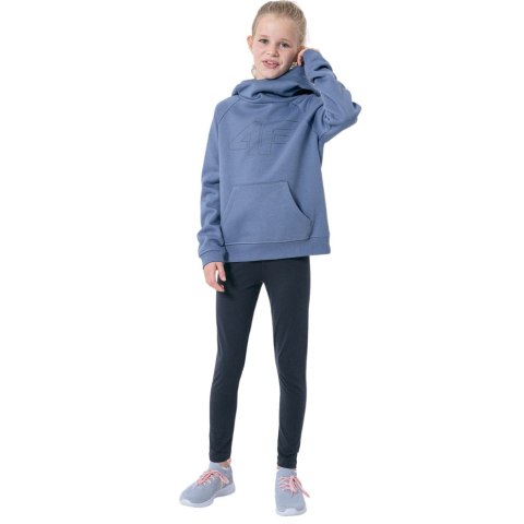 Bluza dla dziewczynki 4F denim HJZ22 JBLD002 32S Bluza dla dziewczynki 4F denim HJZ22 JBLD002 32S