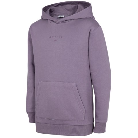 Bluza dla dziewczynki 4F fioletowa HJZ22 JBLD003 51S Bluza dla dziewczynki 4F fioletowa HJZ22 JBLD003 51S