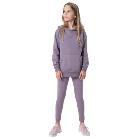 Bluza dla dziewczynki 4F fioletowa HJZ22 JBLD003 51S Bluza dla dziewczynki 4F fioletowa HJZ22 JBLD003 51S