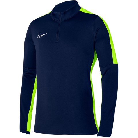 Bluza męska Nike DF Academy 23 SS Drill granatowo-zielona DR1352 452 Bluza męska Nike DF Academy 23 SS Drill granatowo-zielona DR1352 452