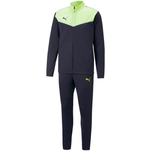 Dres męski Puma individualRISE Tracksuit czarno-zielony 657534 47 Dres męski Puma individualRISE Tracksuit czarno-zielony 657534 47