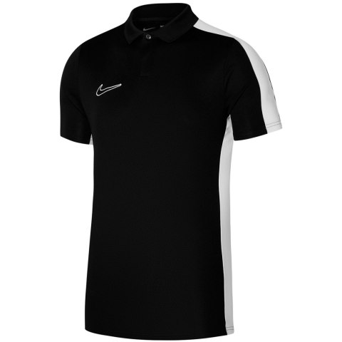 Koszulka męska Nike DF Academy 23 SS Polo czarna DR1346 010 Koszulka męska Nike DF Academy 23 SS Polo czarna DR1346 010