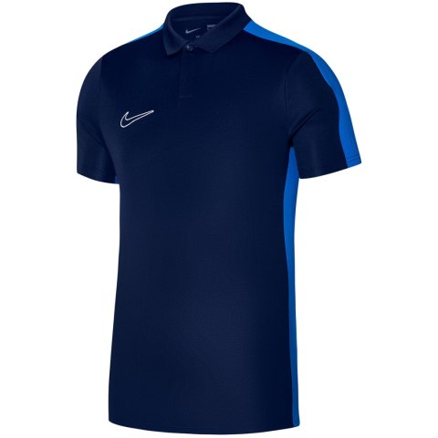 Koszulka męska Nike DF Academy 23 SS Polo granatowa DR1346 451 Koszulka męska Nike DF Academy 23 SS Polo granatowa DR1346 451