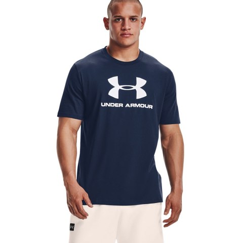 Koszulka męska Under Armour Sportstyle SS granatowa UAR 1329590 408 Koszulka męska Under Armour Sportstyle SS granatowa UAR 1329590 408