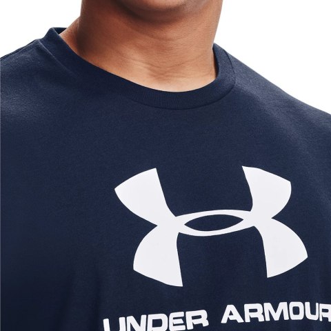 Koszulka męska Under Armour Sportstyle SS granatowa UAR 1329590 408 Koszulka męska Under Armour Sportstyle SS granatowa UAR 1329590 408