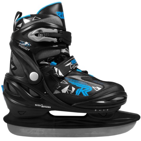 Łyżwy Roces Moody Ice 3.0 Boy czarno-niebieskie 450710 00001 Łyżwy Roces Moody Ice 3.0 Boy czarno-niebieskie 450710 00001