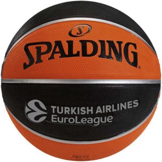 Piłka koszykowa Spalding Eurolige TF-150 pomarańczowo-czarna 84507Z