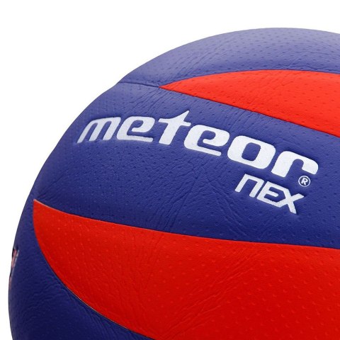 Piłka siatkowa Meteor Nex czerwono-niebieska 10077 Piłka siatkowa Meteor Nex czerwono-niebieska 10077