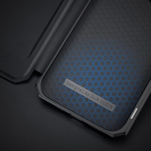 DUX DUCIS Skin X kabura etui pokrowiec z klapką iPhone 13 Pro czarny
