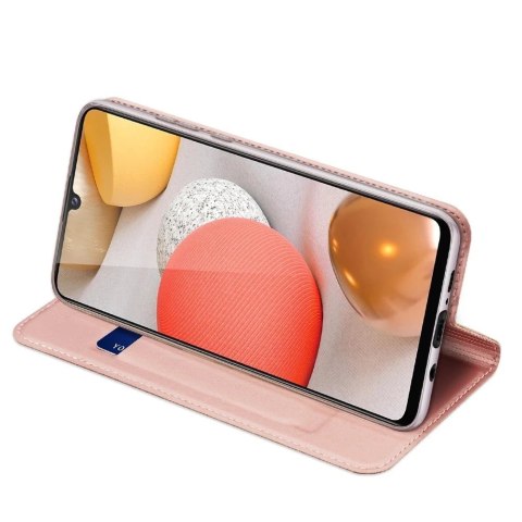 Etui Dux Ducis Skinpro do Samsung Galaxy A42 5G Rose Gold