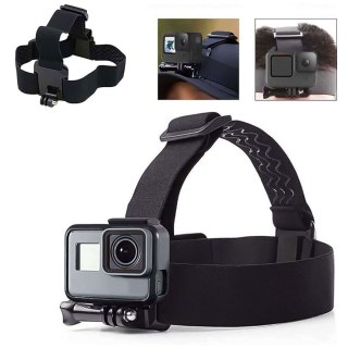Opaska na głowę Alogy Techsuit Head Strap do kamerki sportowej GoPro Action Camera Black