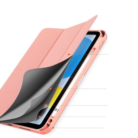 Dux Ducis Domo etui iPad 10.9'' 2022 (10 gen.) pokrowiec smart cover podstawka różowe