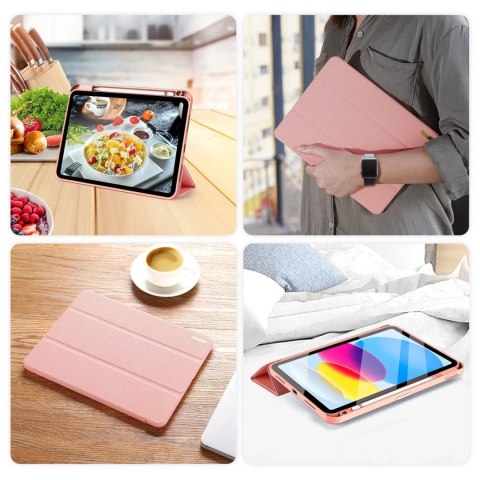 Dux Ducis Domo etui iPad 10.9'' 2022 (10 gen.) pokrowiec smart cover podstawka różowe