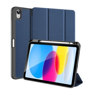 Dux Ducis Domo etui iPad 11" 2025 (11gen.) / 10.9'' 2022 (10gen.) pokrowiec smart cover podstawka niebieskie
