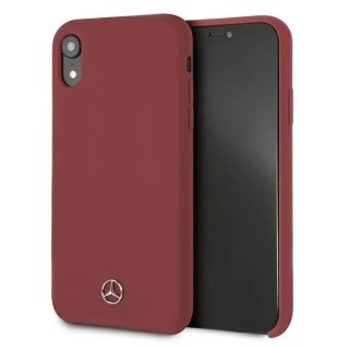 Etui ochronne Mercedes MEHCI61SILRE do Apple iPhone Xr 6,1" czerwony/red hardcase Silicone Line