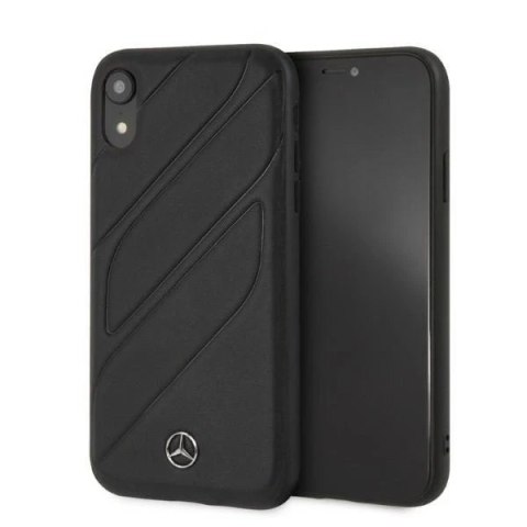 Etui ochronne Mercedes MEHCI61THLBK do Apple iPhone Xr 6,1" czarny/black hardcase New Organic I