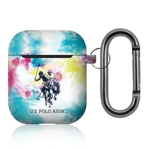 Etui ochronne na słuchawki US Polo Tie & Dye Collection do Apple AirPods s multicolor