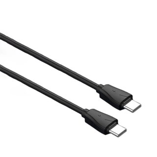 Ładowarka samochodowa LDNIO C510Q USB, USB-C + kabel USB-C - USB-C