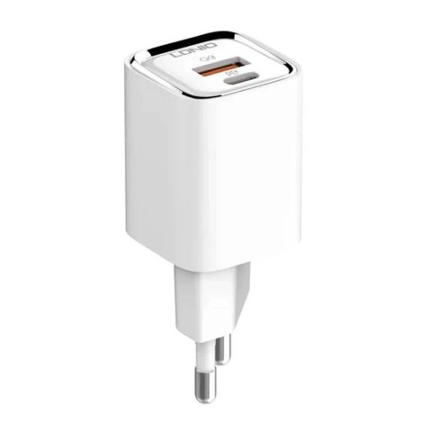 Ładowarka sieciowa LDNIO A2317C USB, USB-C 30W + Kabel Lightning