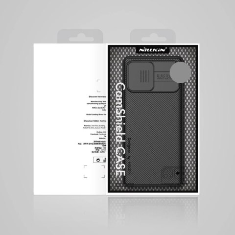Nillkin CamShield Pro Case pancerne etui pokrowiec osłona na aparat kamerę Samsung Galaxy A42 5G czarny