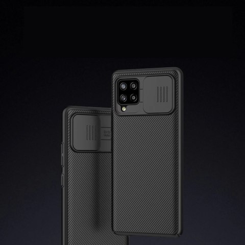 Nillkin CamShield Pro Case pancerne etui pokrowiec osłona na aparat kamerę Samsung Galaxy A42 5G czarny