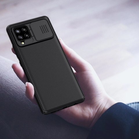 Nillkin CamShield Pro Case pancerne etui pokrowiec osłona na aparat kamerę Samsung Galaxy A42 5G czarny