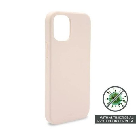 Etui na telefon Puro ICON AntiMicrobial do iPhone 12 Pro Max różowy/pink IPC1267ICONROSE