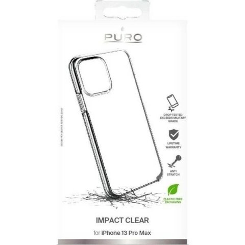 Etui na telefon Puro Impact Clear do iPhone 13 Pro Max transparent