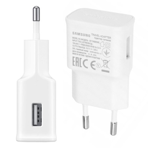 Oryginalna Ładowarka sieciowa Samsung EP-TA50EWE 7.75W + Kabel USB-C EP-DW700CWE 1.5m biały