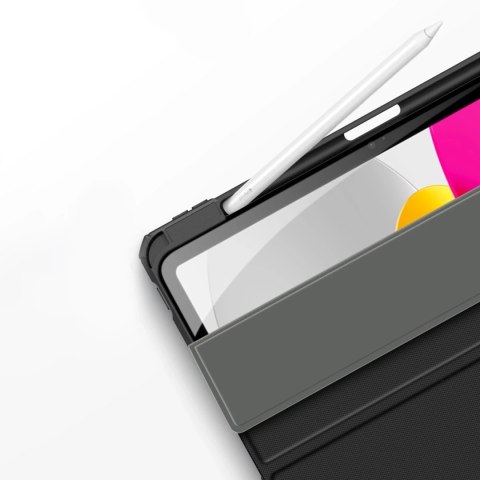 Dux Ducis Toby etui iPad 10.9'' 2022 (10 gen.) pokrowiec z miejscem na rysik Apple Pencil smart cover podstawka niebieskie