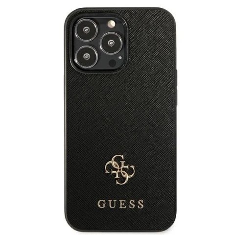 Etui Guess GUHCP13LPS4MK do iPhone 13 Pro / 13 6,1" hardcase Saffiano 4G Small Metal Logo