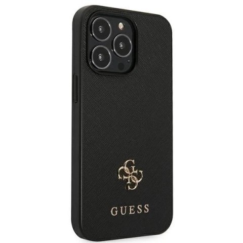 Etui Guess GUHCP13LPS4MK do iPhone 13 Pro / 13 6,1" hardcase Saffiano 4G Small Metal Logo