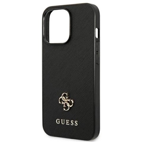 Etui Guess GUHCP13LPS4MK do iPhone 13 Pro / 13 6,1" hardcase Saffiano 4G Small Metal Logo