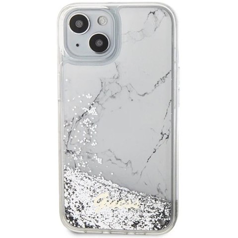 Etui Guess GUHCP14SLCSGSGH do iPhone 14 6.1" hardcase Liquid Glitter Marble