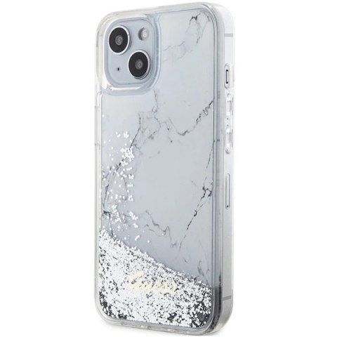 Etui Guess GUHCP14SLCSGSGH do iPhone 14 6.1" hardcase Liquid Glitter Marble