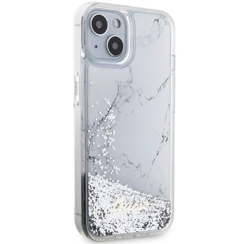 Etui Guess GUHCP14SLCSGSGH do iPhone 14 6.1" hardcase Liquid Glitter Marble