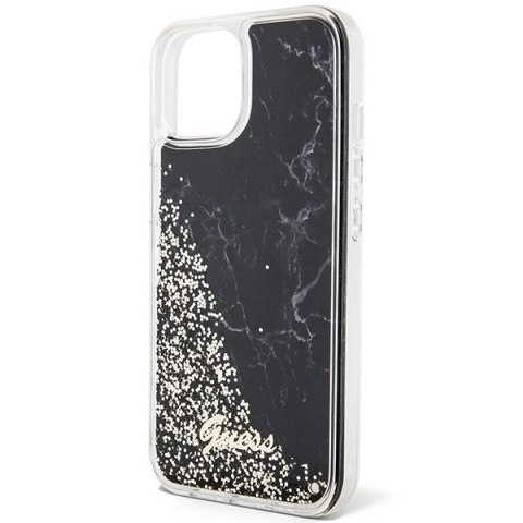 Etui Guess GUHCP14SLCSGSGK do iPhone 14 6.1" hardcase Liquid Glitter Marble